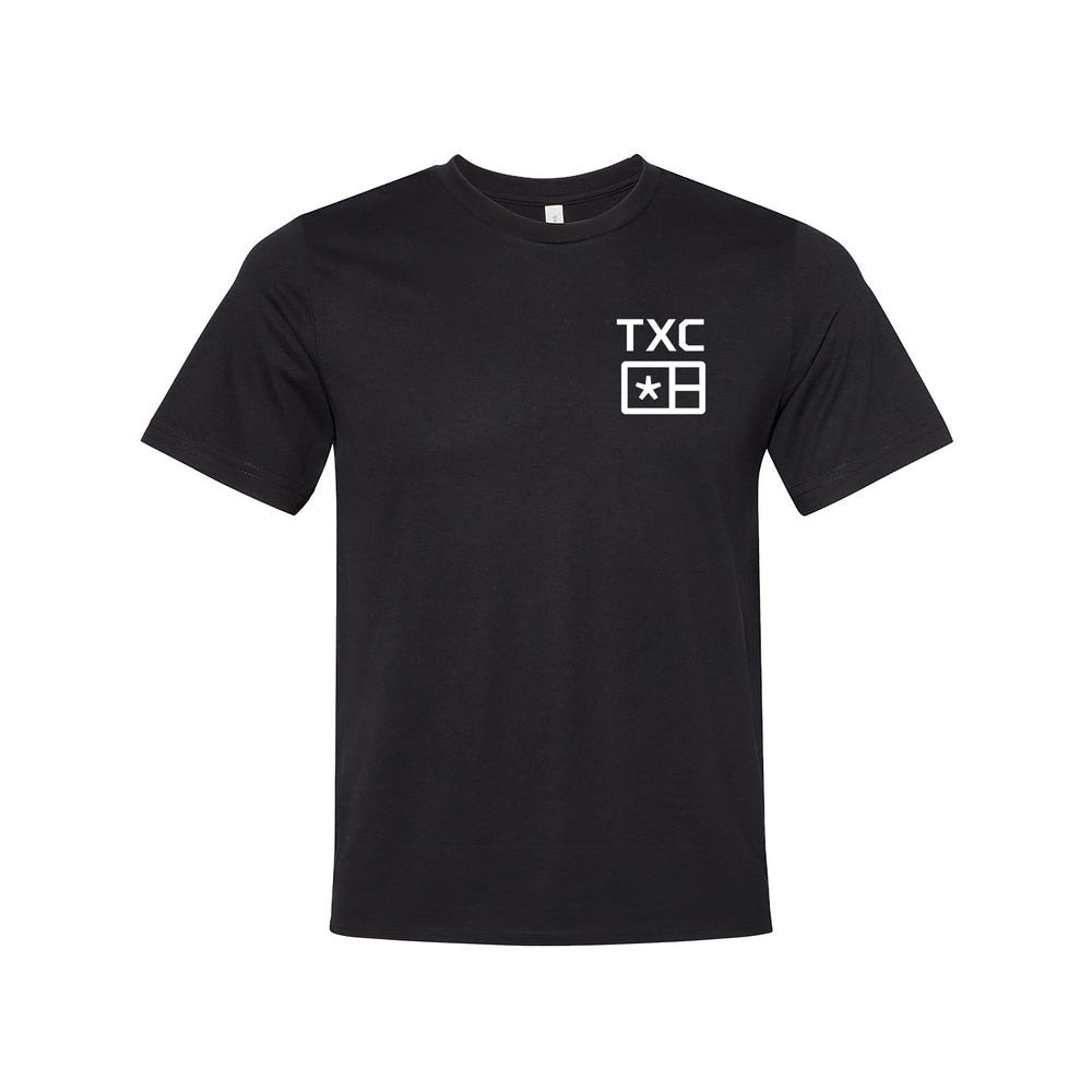 Charcoal T-shirt with White logo